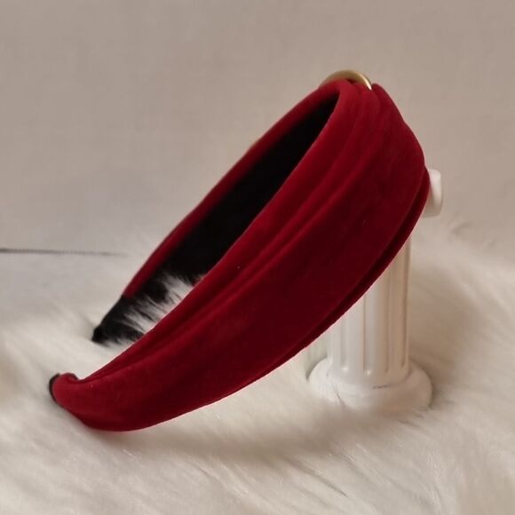 New VELVET GOLD CHAIN LINK HEADBAND - Picture 3 of 7